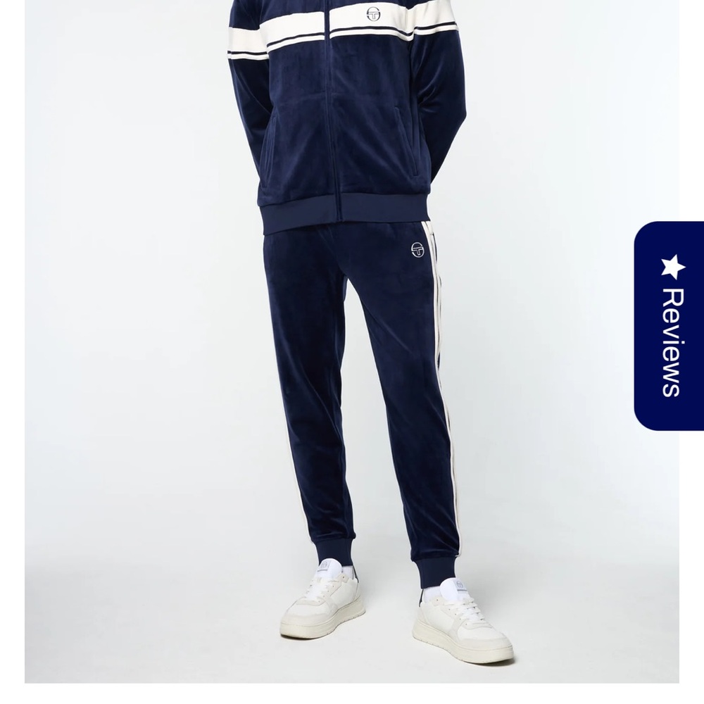 Men's Navy Blue Track Pants